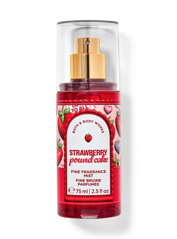 Strawberry Pound Cake Travel Size Fine Fragrance Mist 75 ML