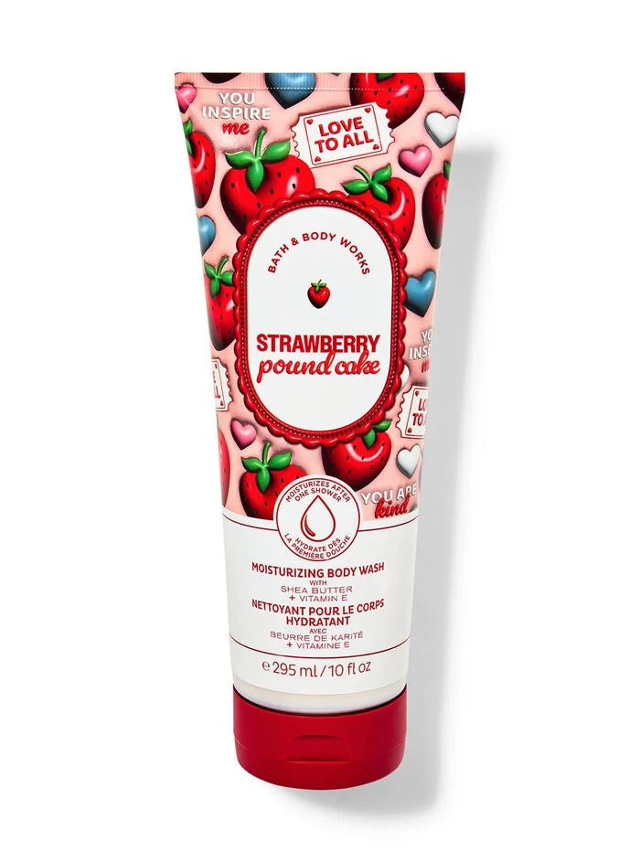 Strawberry Pound Cake Moisturizing Body Wash 295ml
