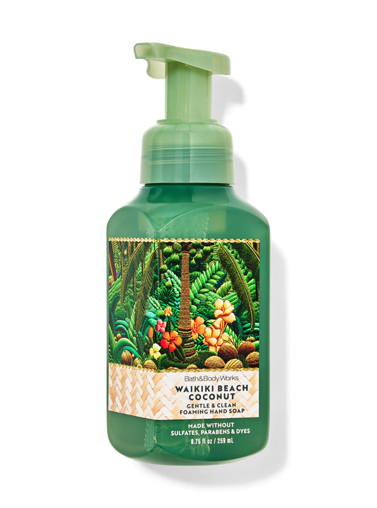 Waikiki Beach Coconut Gentle & Clean Foaming Hand Soap 259 ML
