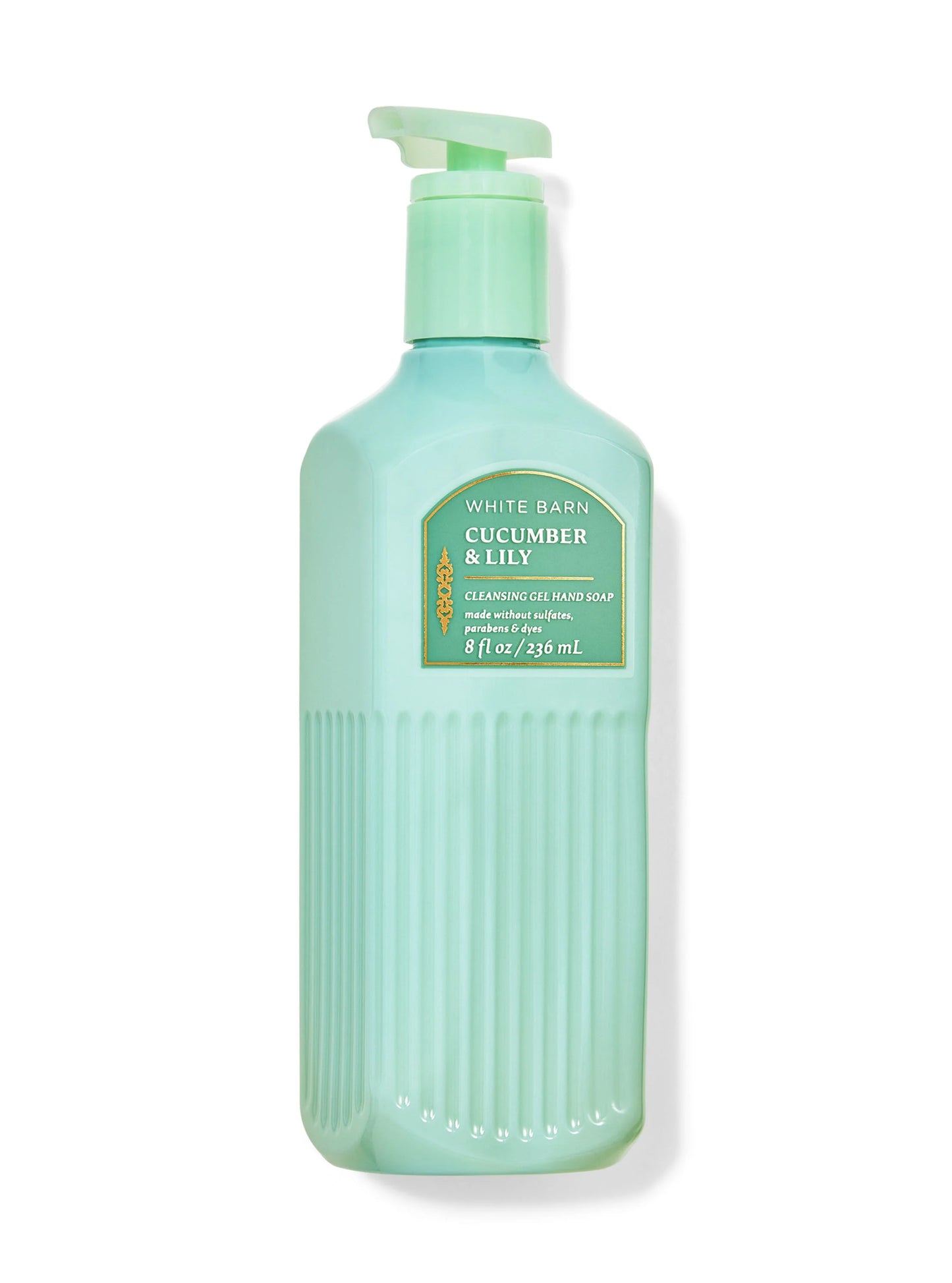 Cucumber & Lily Cleansing Gel Hand Soap 236 ML