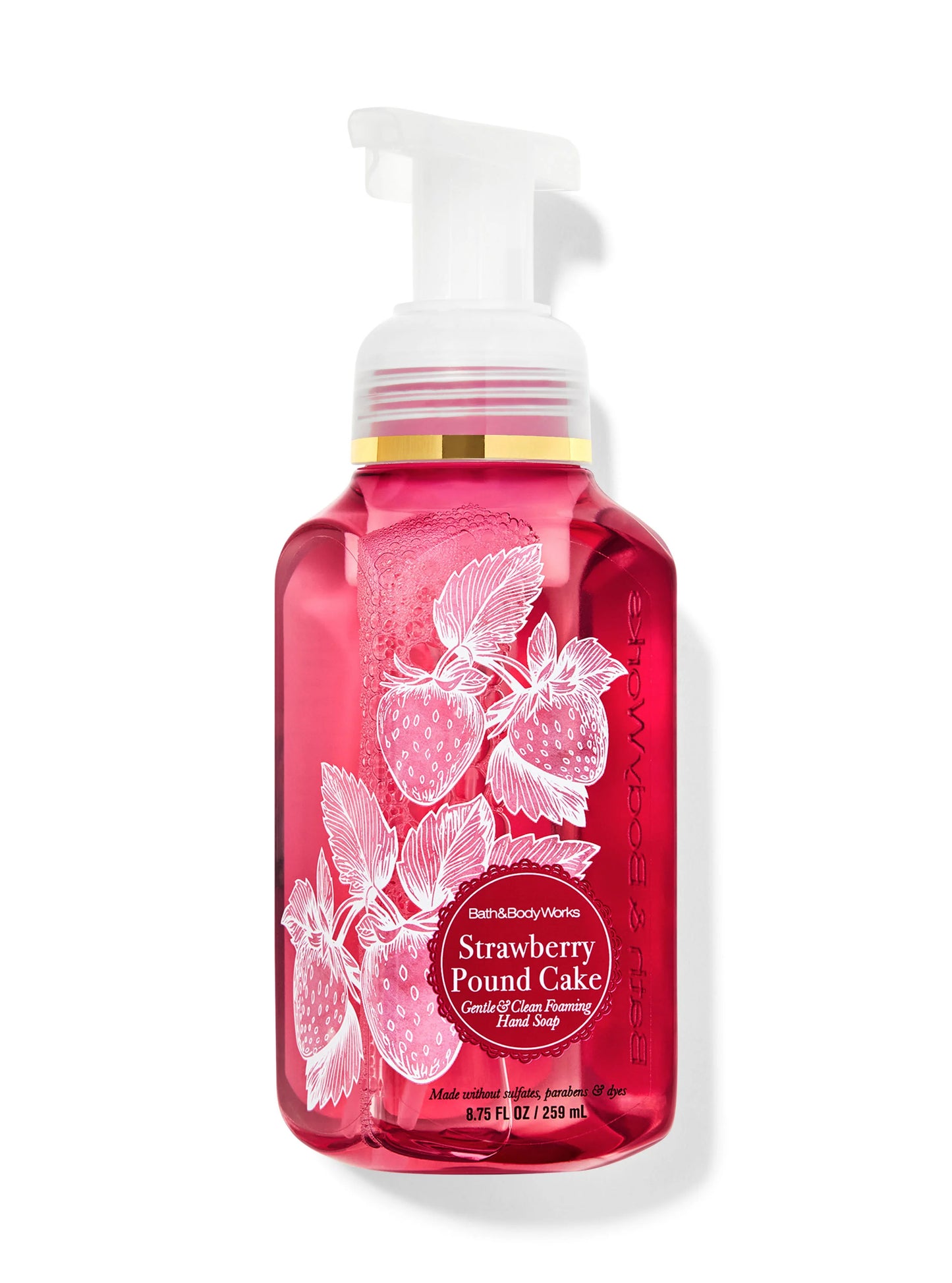 Strawberry Pound Cake Gentle & Clean Foaming Hand Soap 259 ML