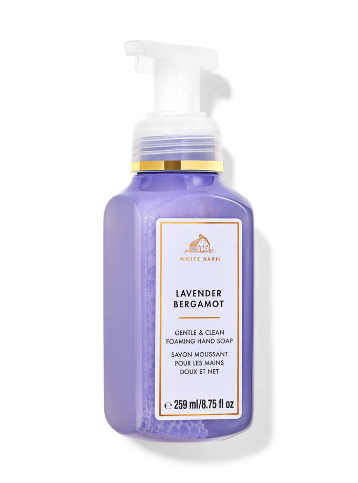 White Barn Lavender Bergamot Gentle & Clean Foaming Hand Soap 259 Ml