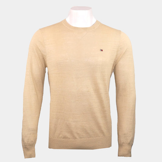 Tommy Crew Neck Linen Sweater