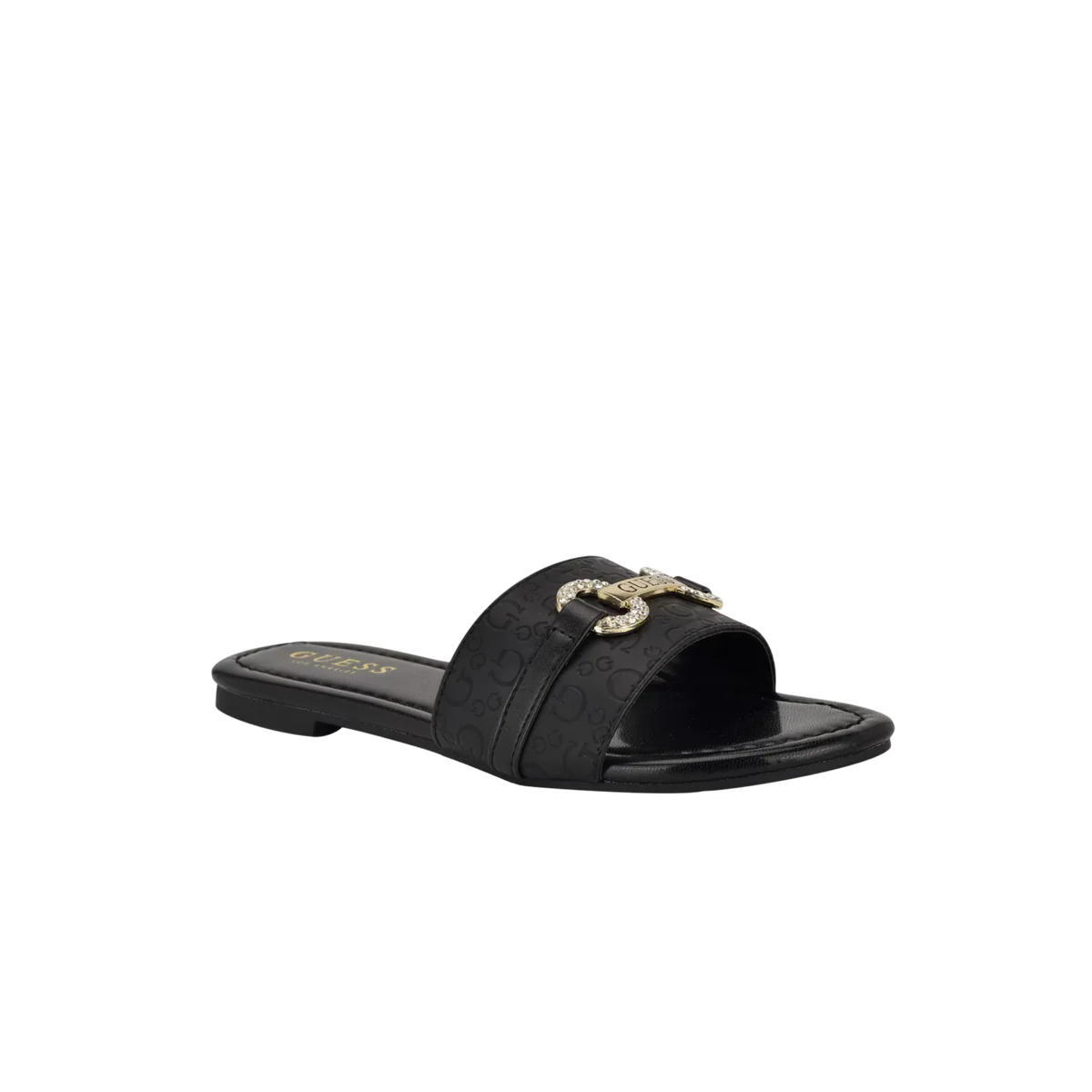 lamera logo slide sandals