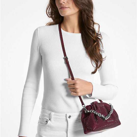 Nola Metallic Crossbody Handbag Bag