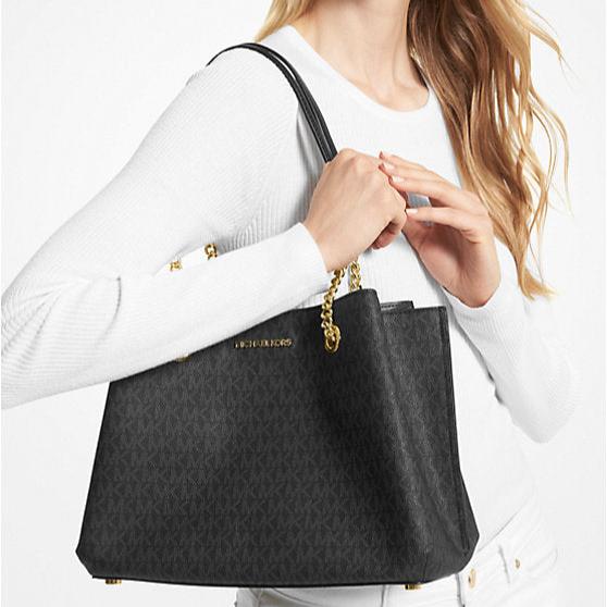 Ladies Sig Long Drop Satchel Bag