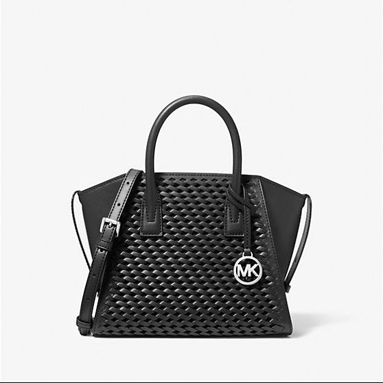 Avril Small Woven Satchel