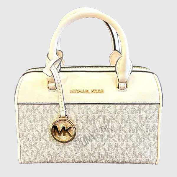 Michael kors on sale duffle bag gold