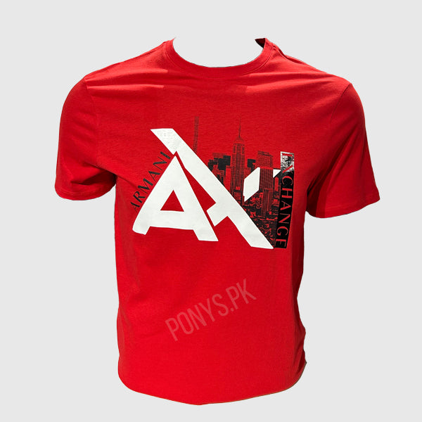 Crew Neck Building Men'S Short Sleeve (Armani Exchange)