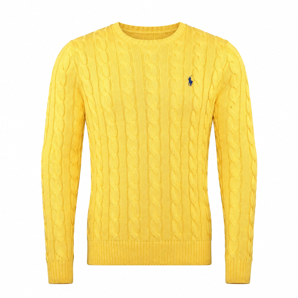 Rl Cable Knit Sweater