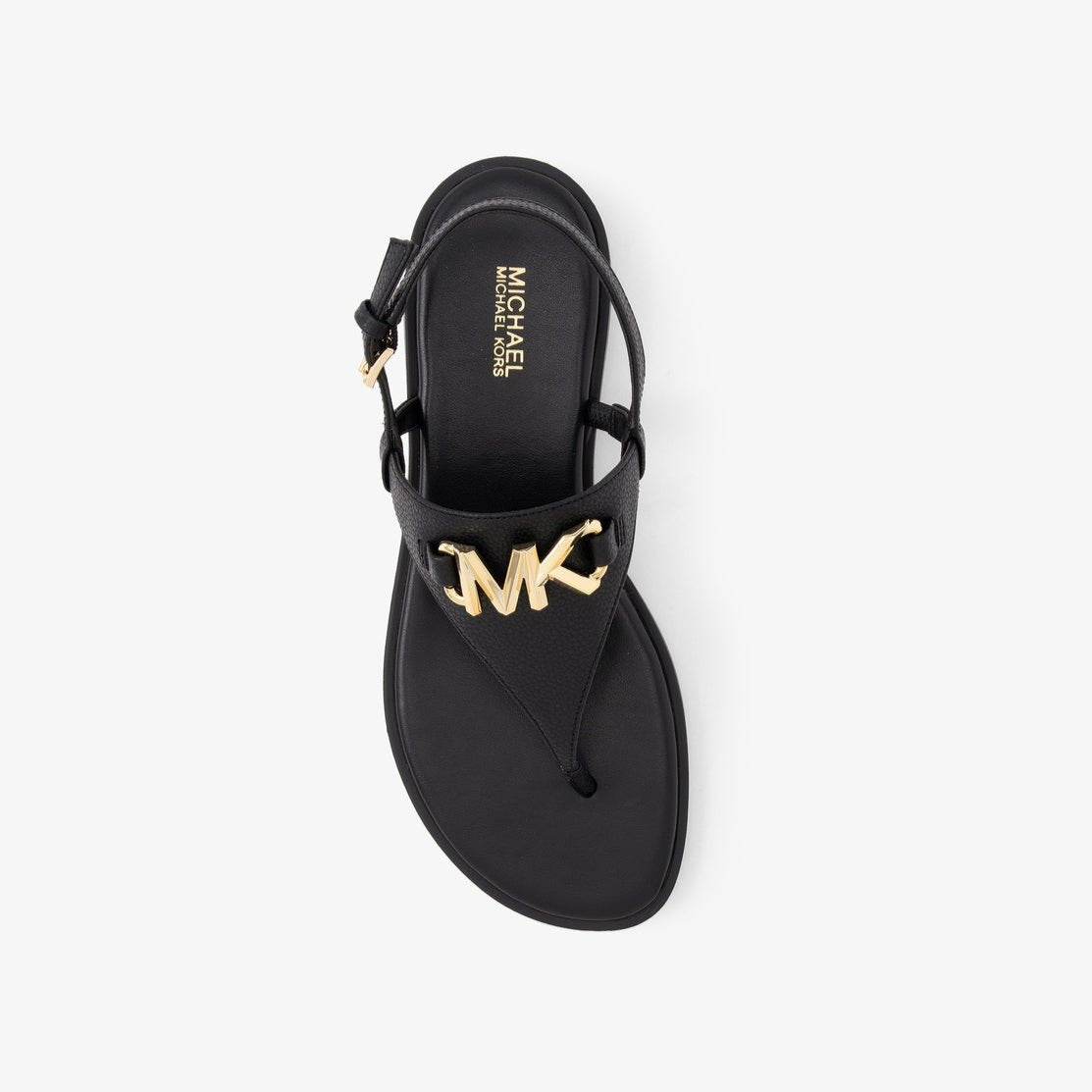 Ladies Reed Flat Thong Black