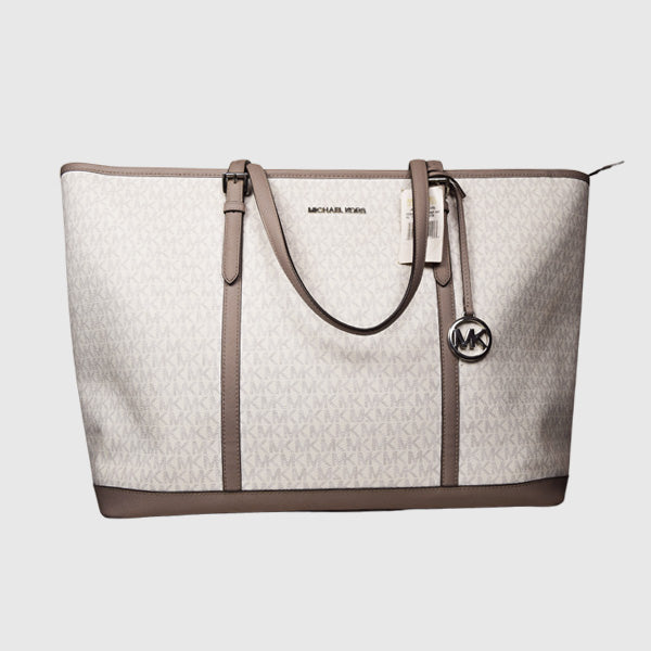Ladies Sig Jetset Travel Tote Bag Vanilla