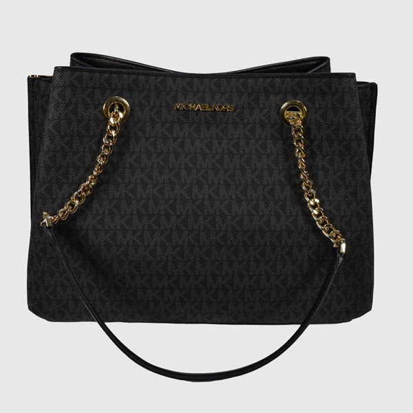 Ladies Sig Long Drop Satchel Bag