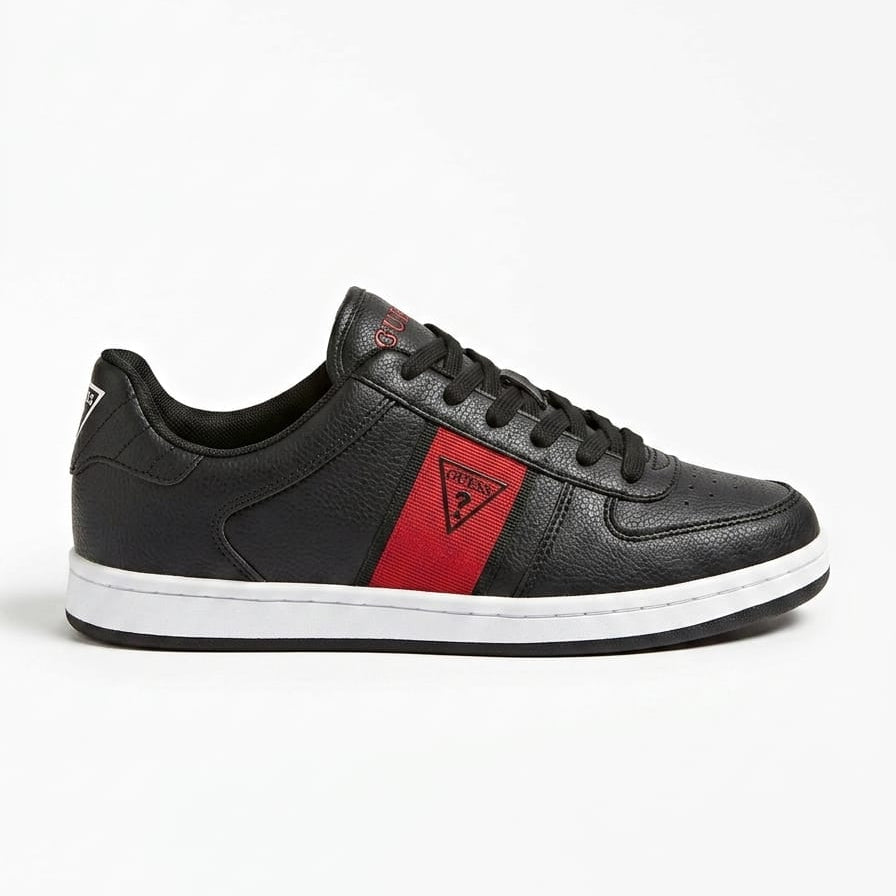 Mens White lamilo low-top sneakers