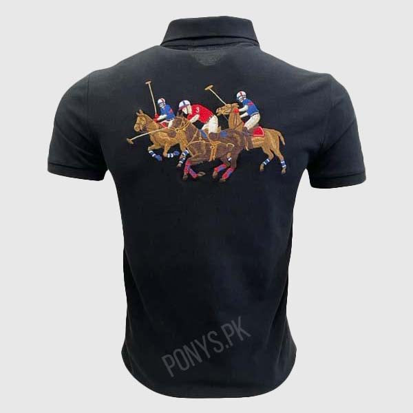 Big Triple Pony Men'S Polo