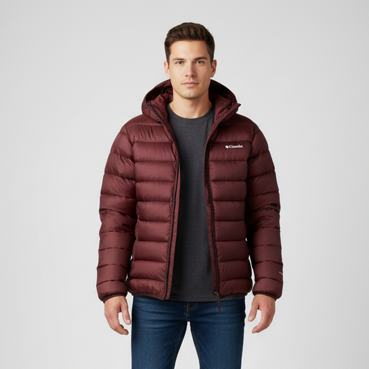 Columbia Puffer Hoodie Jacket