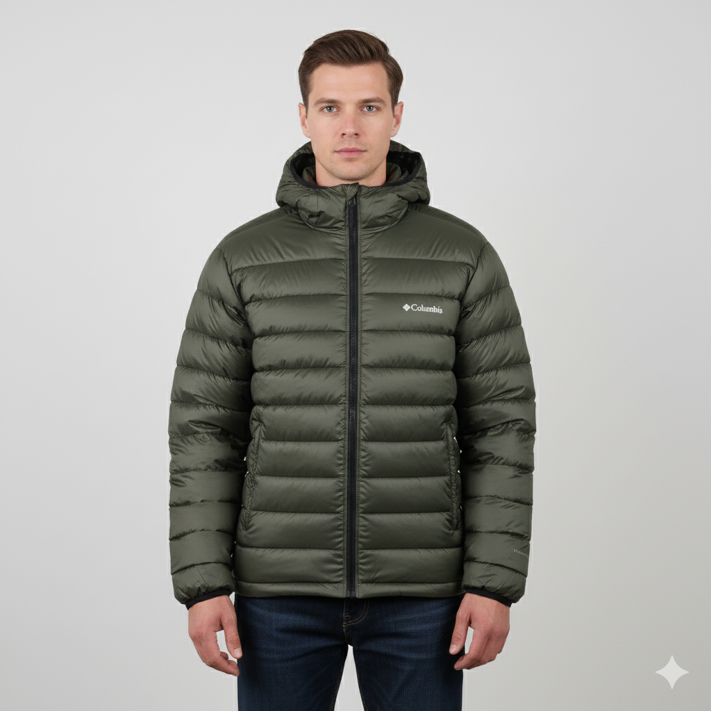 Columbia Puffer Hoodie Jacket