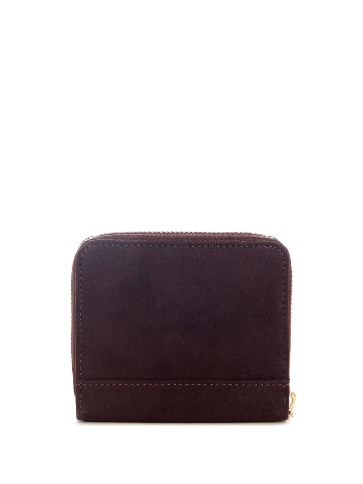 Ladies Lumina zip-up suede wallet