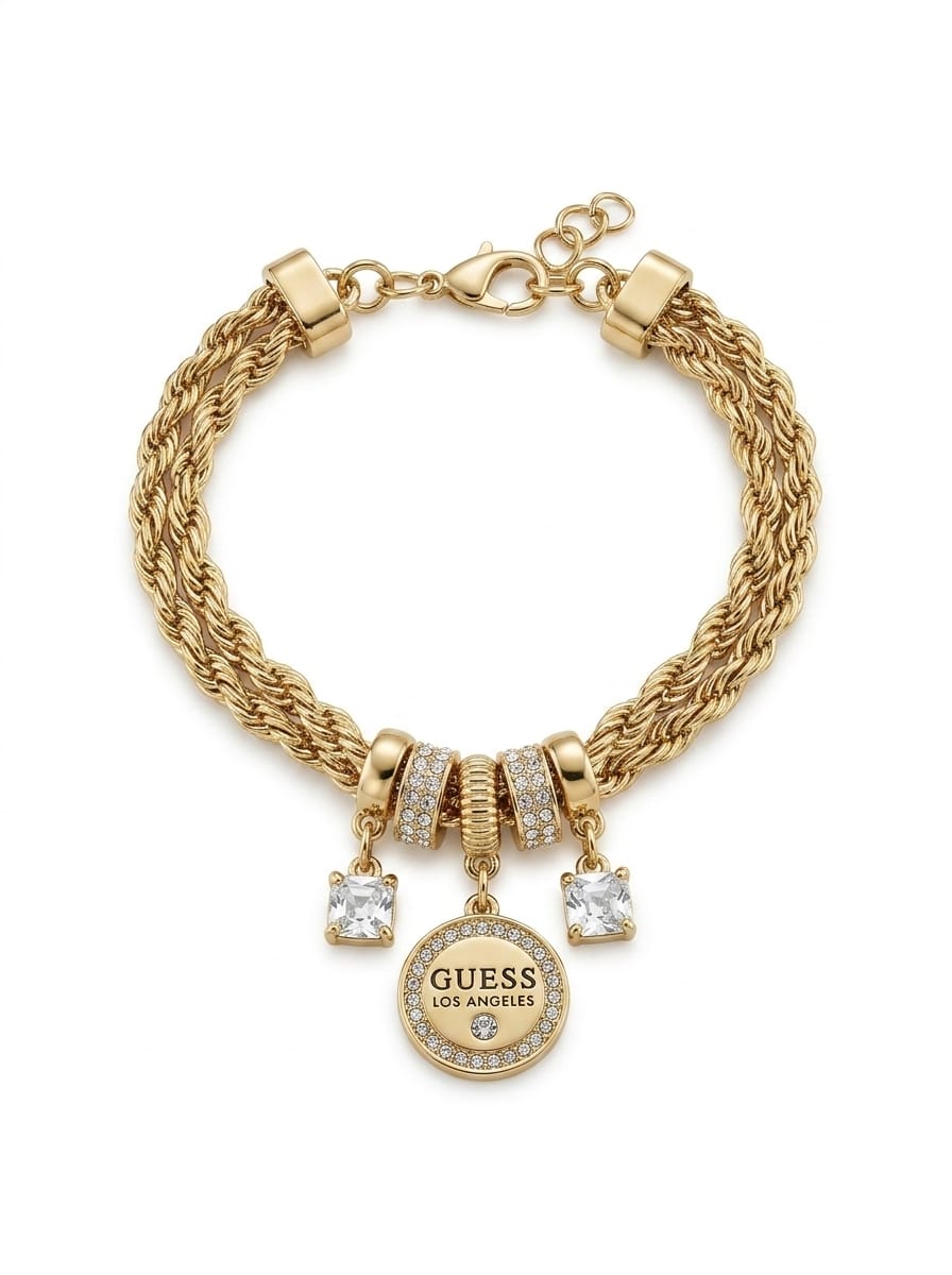 Golden women bracelet