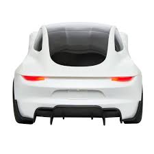 Hot Wheels Tesla Roadster Remote Control RC White