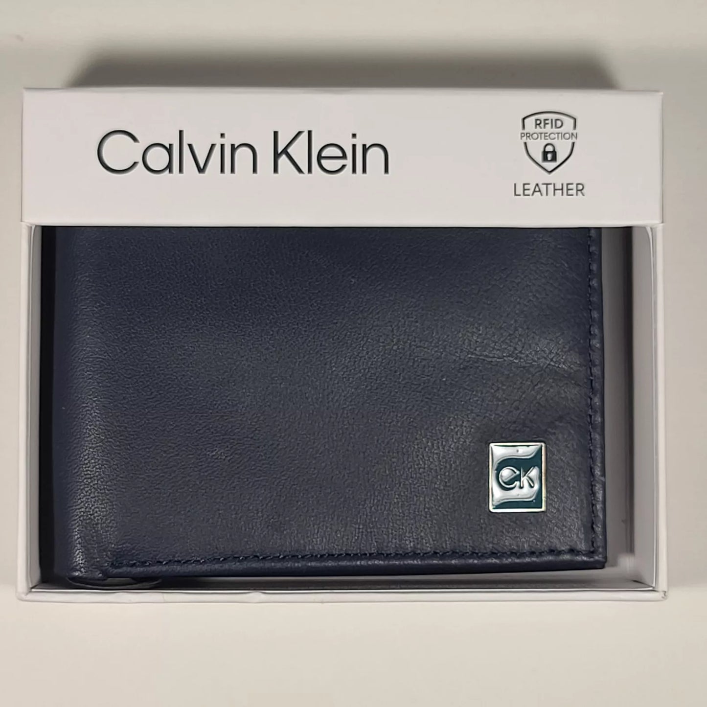 Ck Men's Bifold Leather Wallet