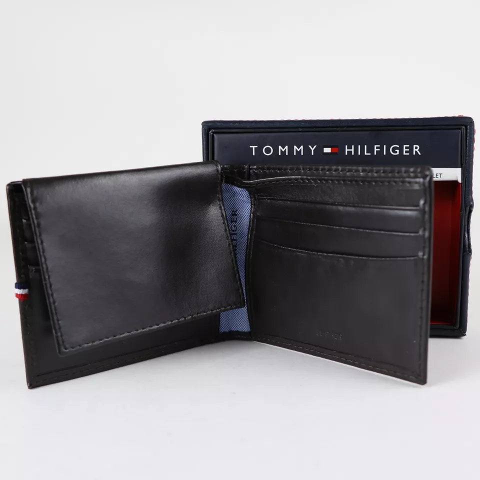Tommy Hilfiger Men's Leather Protection Wallet