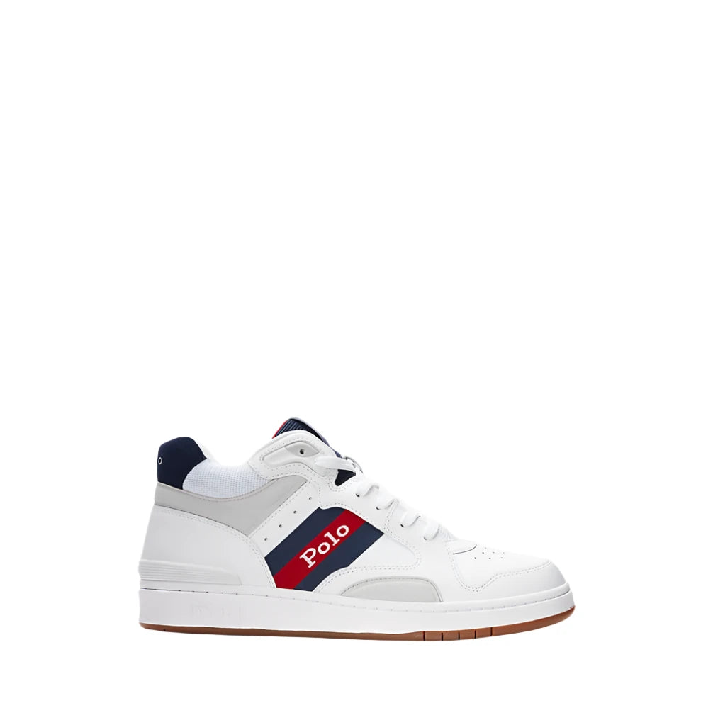 Men Leather Ankil Lenght Sneaker (Ralph Lauren)