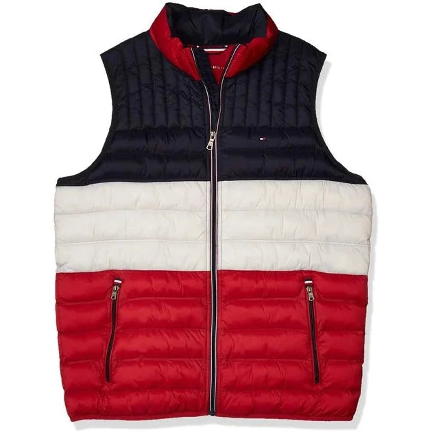 Tommy Puffer Sleevless Multi