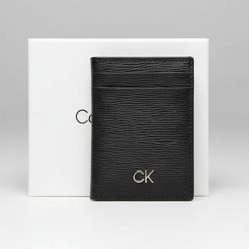 CK Black Leather Wallet / Card Holder