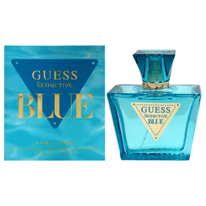 seductive blue by for women - 2.5 oz edt spray