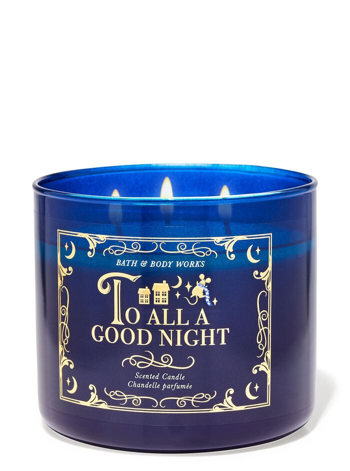 To All A Good Night 3-Wick Candle