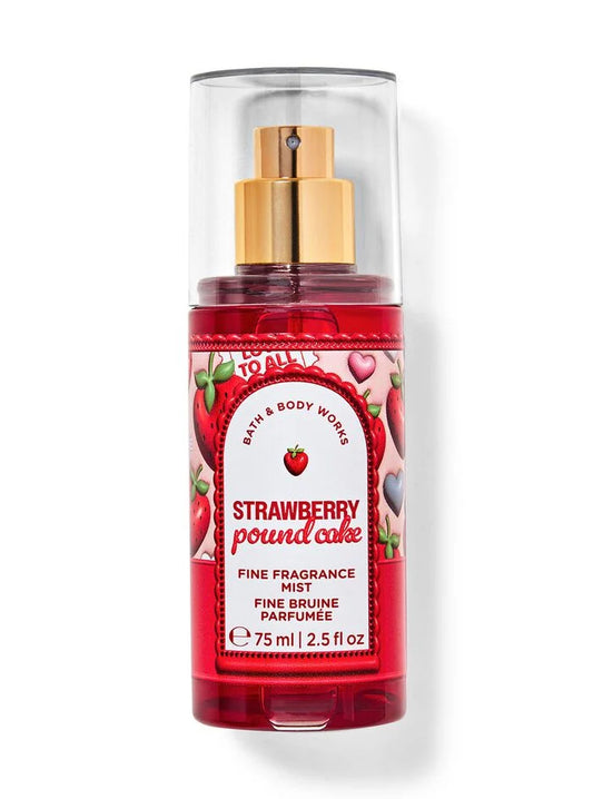 Strawberry Pound Cake Travel Size Fine Fragrance Mist 75 ML