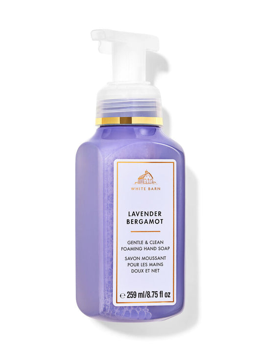 White Barn Lavender Bergamot Gentle & Clean Foaming Hand Soap 259 Ml