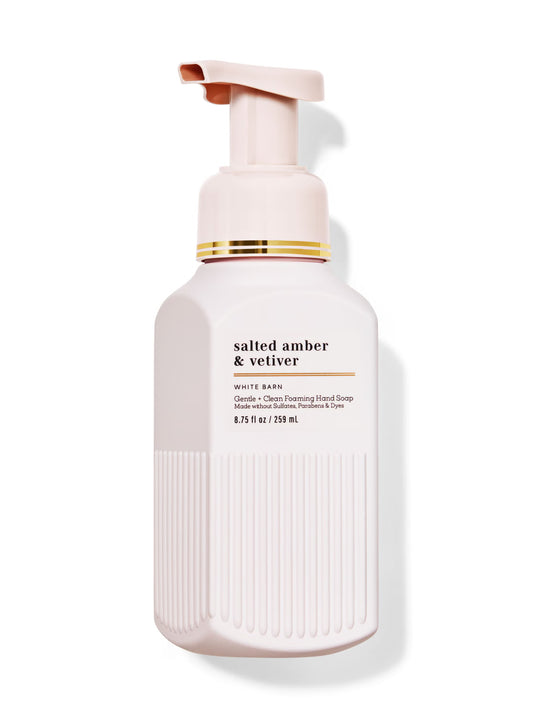 Salted Amber & Vetiver Gentle & Clean Foaming Hand Soap 259 Ml