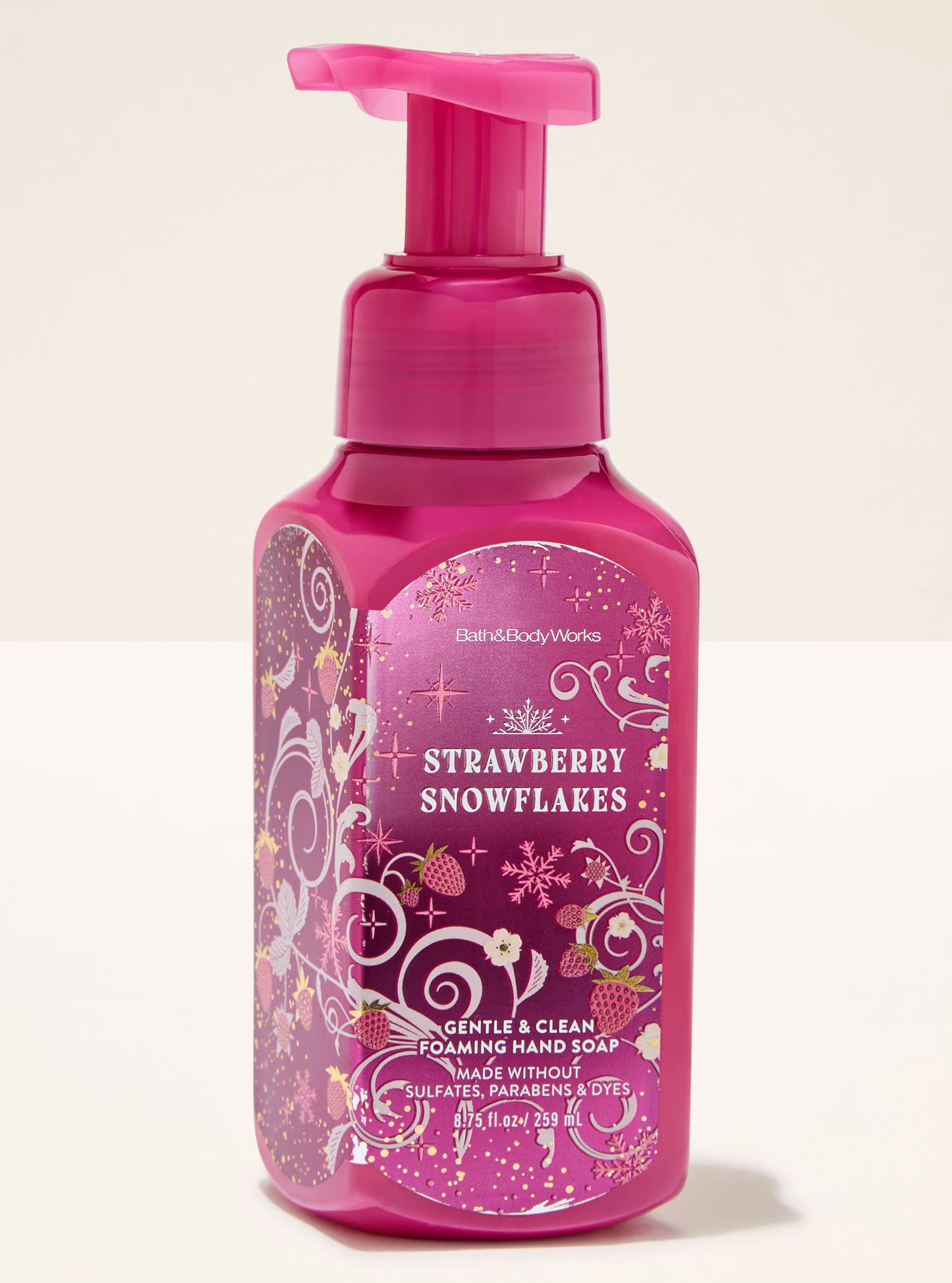 Strawberry Snowflakes Gentle & Clean Foaming Hand Soap 259 Ml