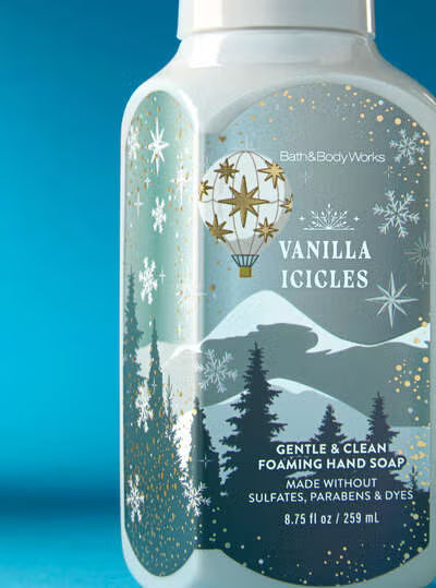 Vanilla Icicles Gentle & Clean Foaming Hand Soap 259 Ml
