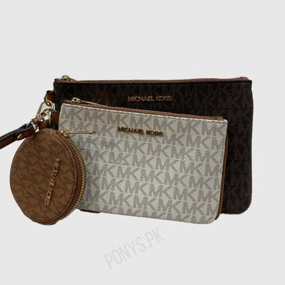 Ladies Signature Wallet Luggage 3In1