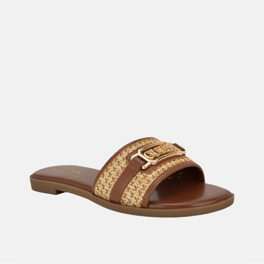 Women milara woven beach slide