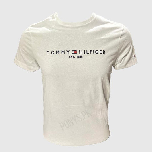 CREW NECK WITH TOMMY FLAG MEN'S SHORT SLEEVE (TOMMY HILFIGER)