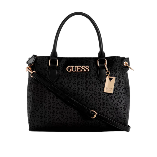 Women Zakaria Debossed Logo Satchel Handbag