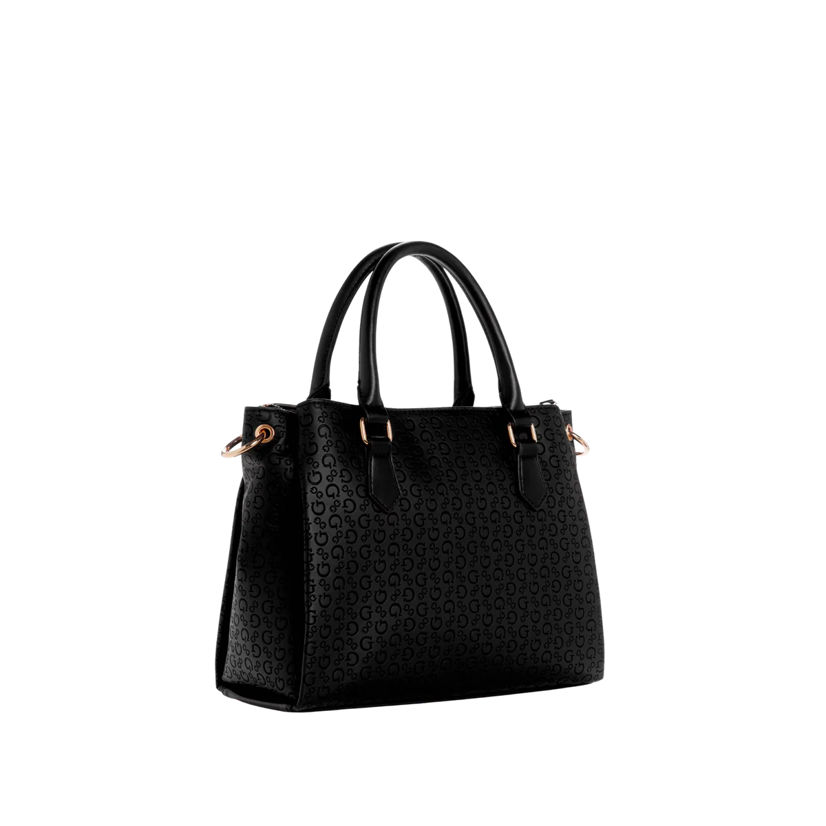 Women Zakaria Debossed Logo Satchel Handbag