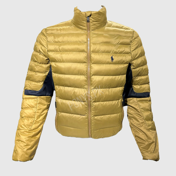 MEN L/S PUFFER JACKET WITH CONTRAST PANEL (RALPH LAUREN)