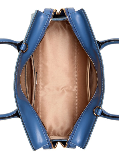Beryln denim large satchel Handbag