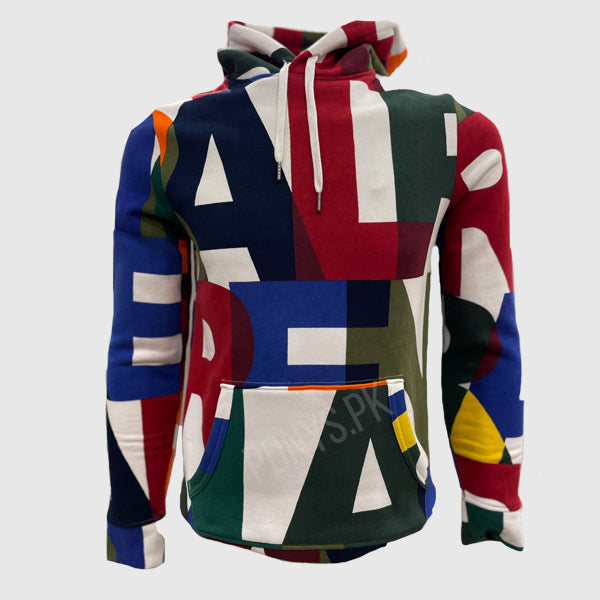 Men L/S Fleece Printed Hoodie (Ralph Lauren)