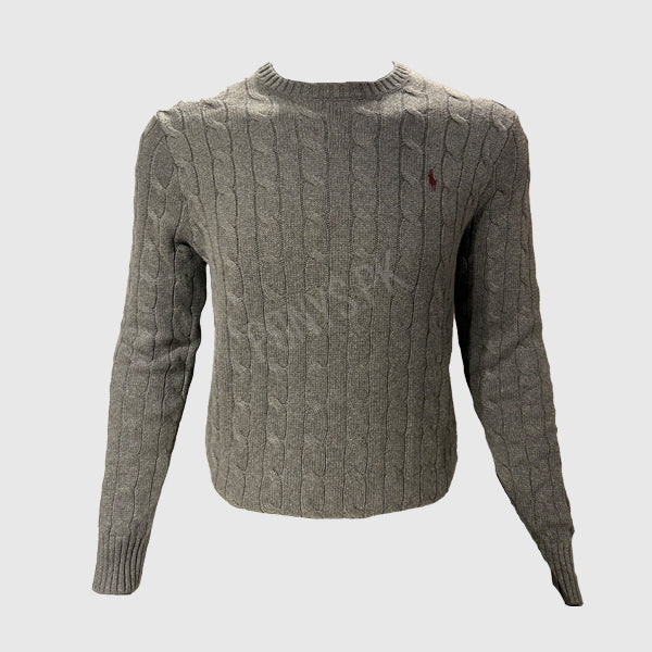 Men L/S R/N Cable Knit Sweater (Ralph Lauren)