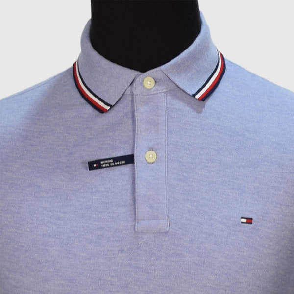 S/S POLO WITH SMALL BADGE MEN'S POLO SHIRT (TOMMY HILFIGER)