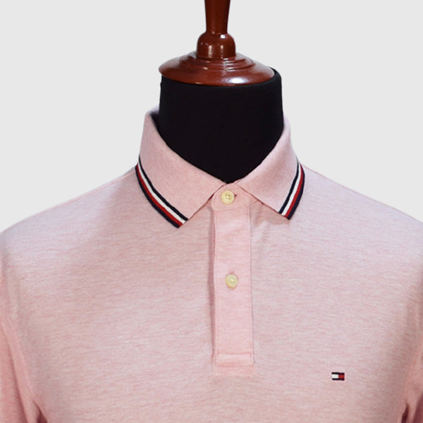 S/S POLO WITH SMALL BADGE MEN'S POLO SHIRT (TOMMY HILFIGER)