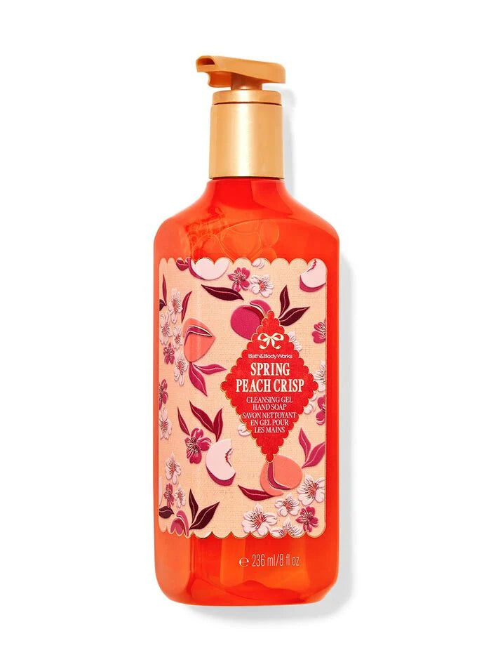 Spring Peach Crisp Cleansing Gel Hand Soap 236 ML