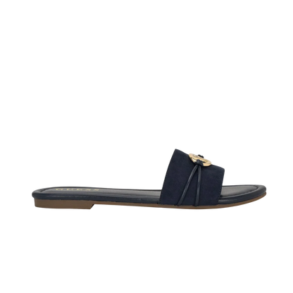 Women Lynzy Logo Beach Slides