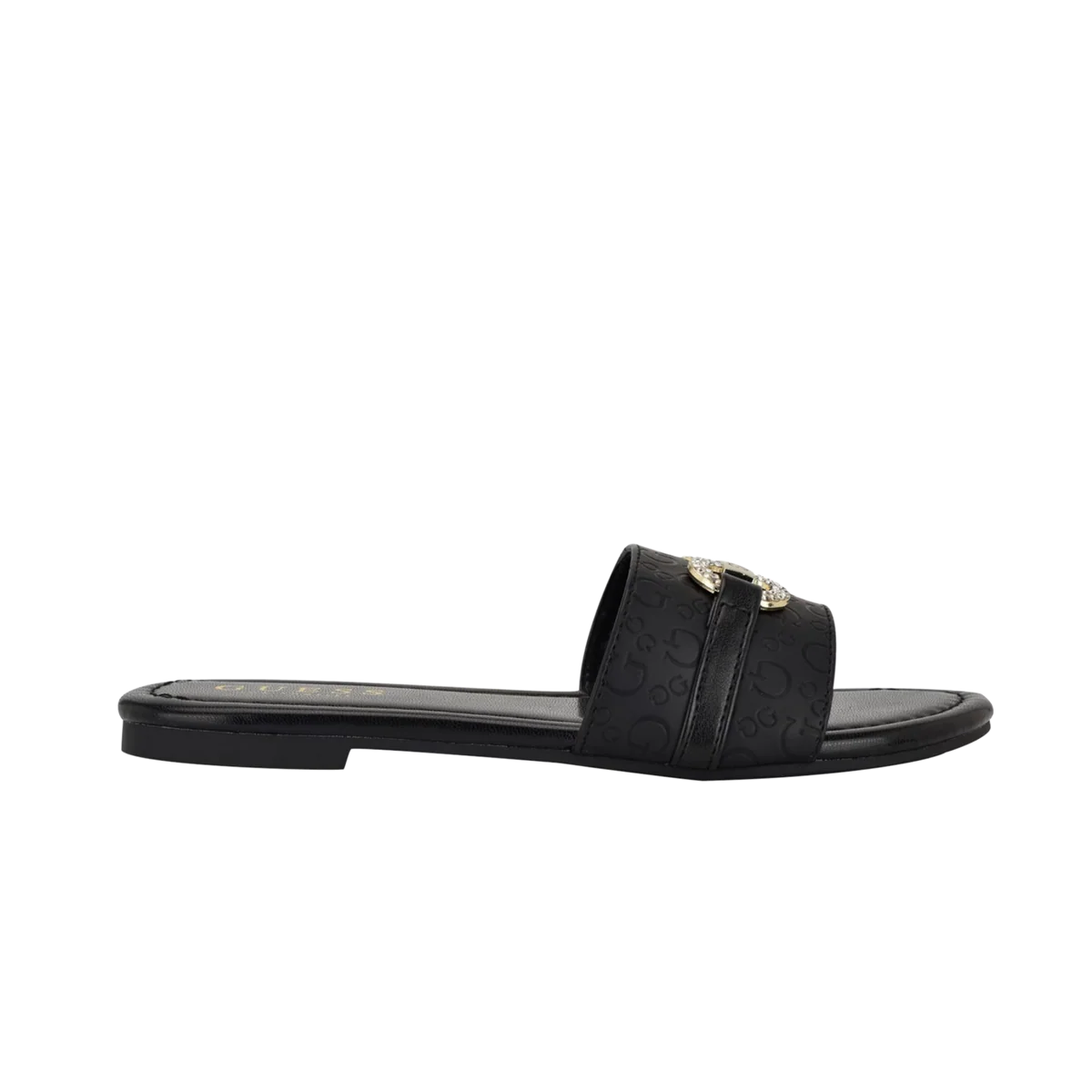 lamera logo slide sandals